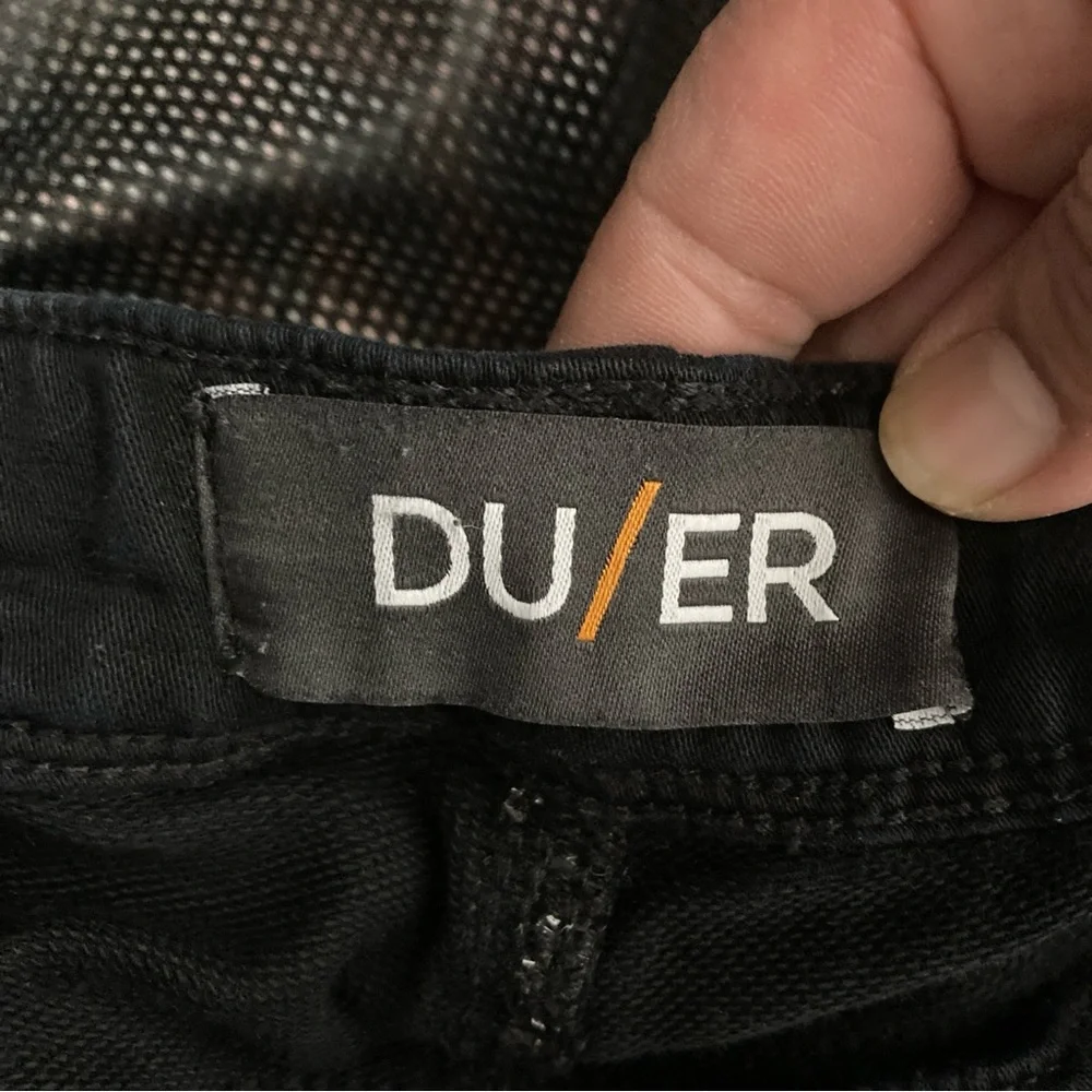DU/ER Pants Jogger Mens 30x29 Black N2X Slim Fit Chino Casual Performance